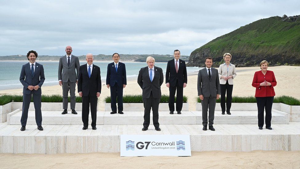 G7 leaders