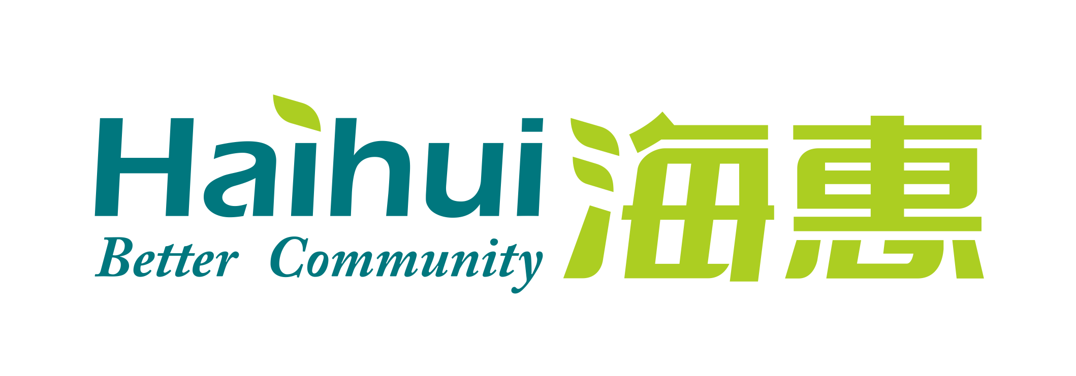 透明绿色海惠logo